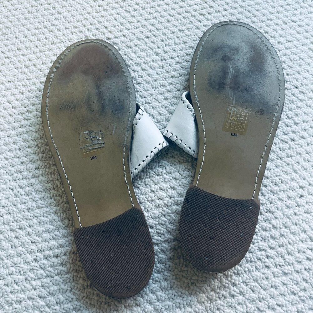 Jack Rogers Butterfly Patriot White Sandals 11M - Picture 3 of 3